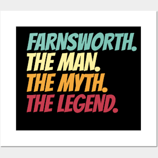 Farnsworth The Man The Myth The Legend Posters and Art